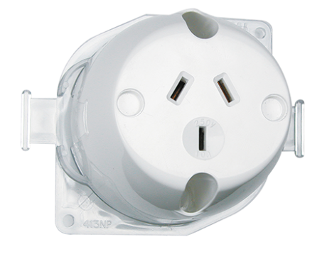 Clipsal-surface-socket-250v